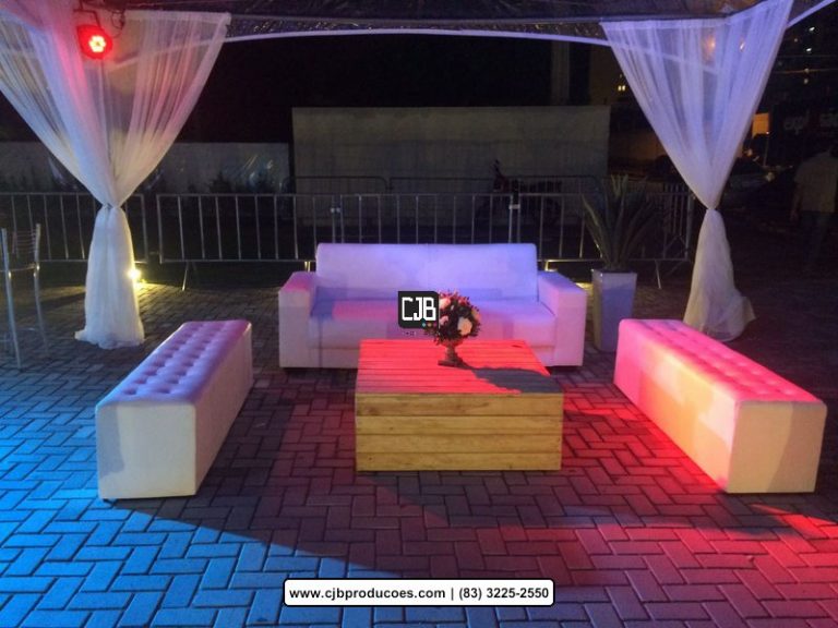Aluguel de Sofá 2 ou 3 Lugares para Eventos em João Pessoa CJB